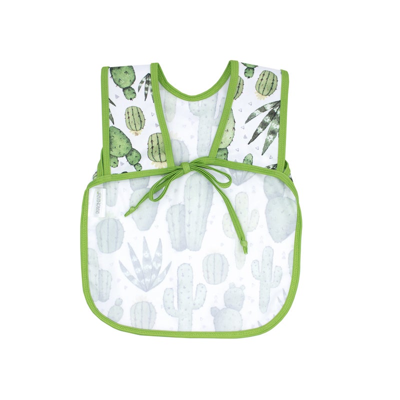 BapronBaby Desert Cactus Bapron - No Neck Tie Safer Bib for Baby & Toddler - Soft Waterproof Stain Resistant - Machine Washable - Sz Baby/Toddler 6m-3T - Image 3